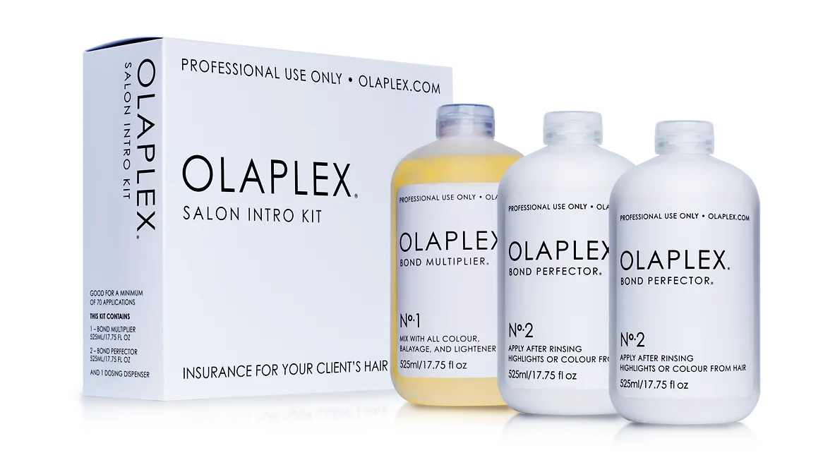 We use Olaplex products